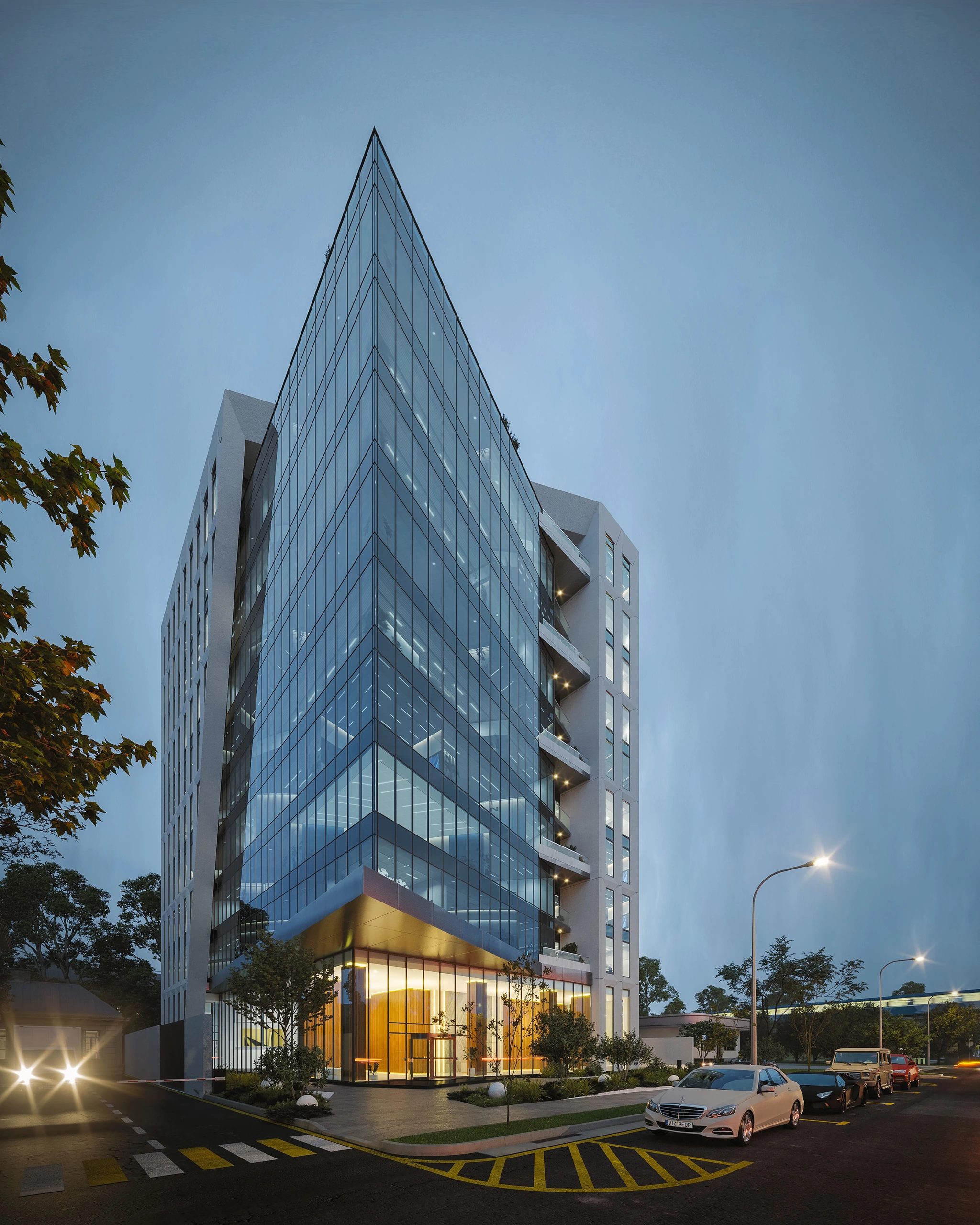 “Triangular” Business Center — view 7