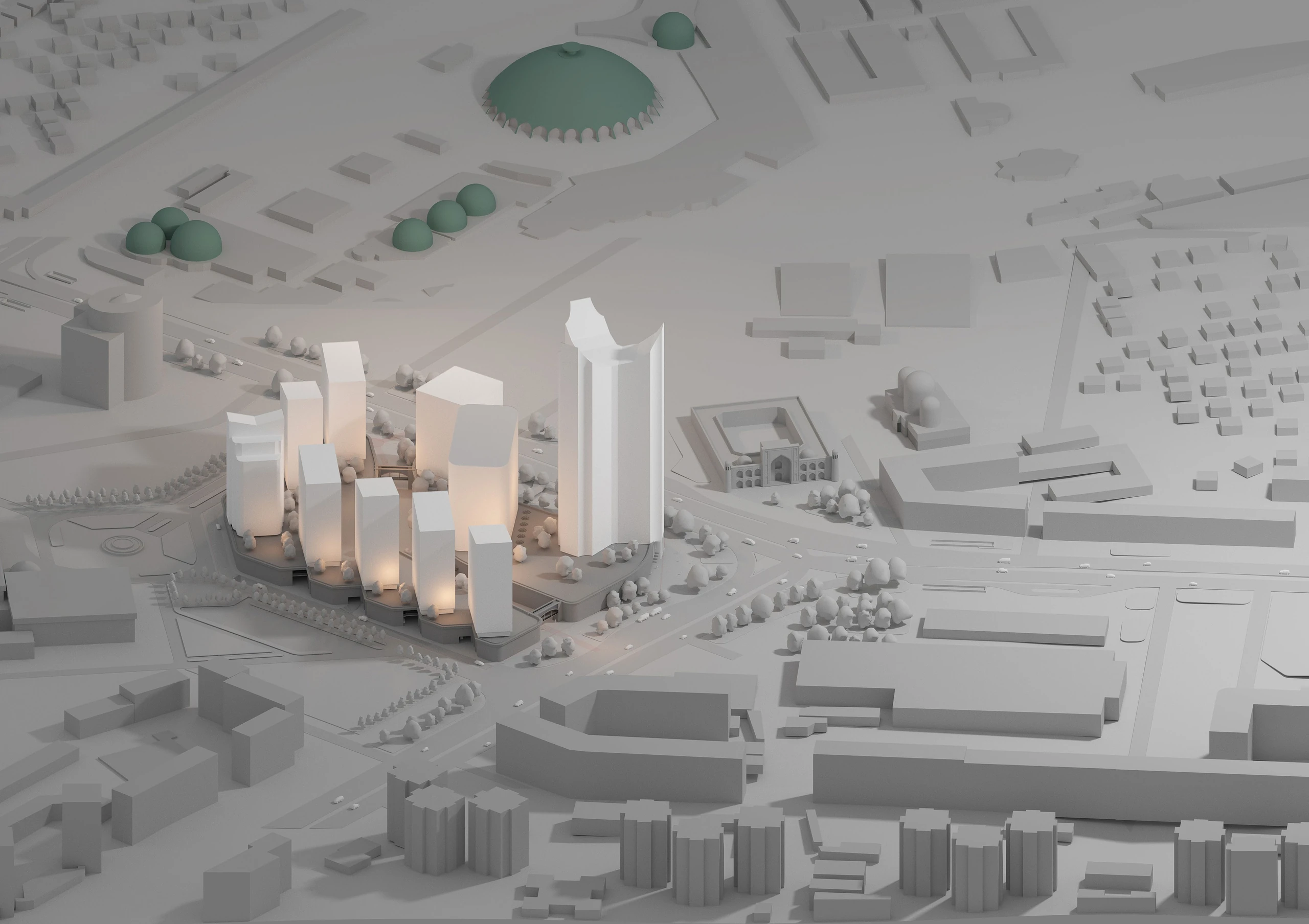 Chorsu Mixed-Use Complex - view 1