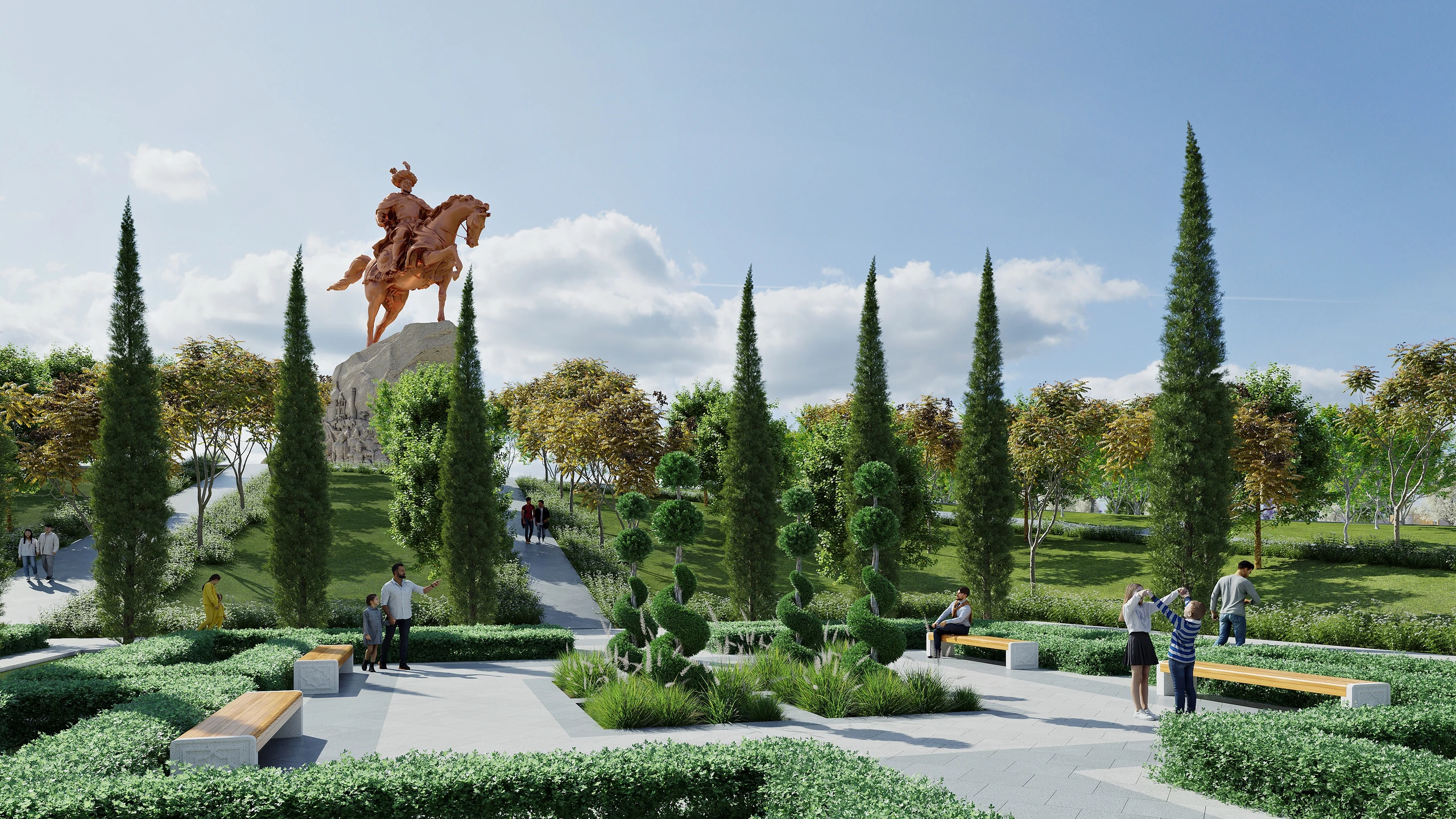 Bobur Park, Andijan - view 12