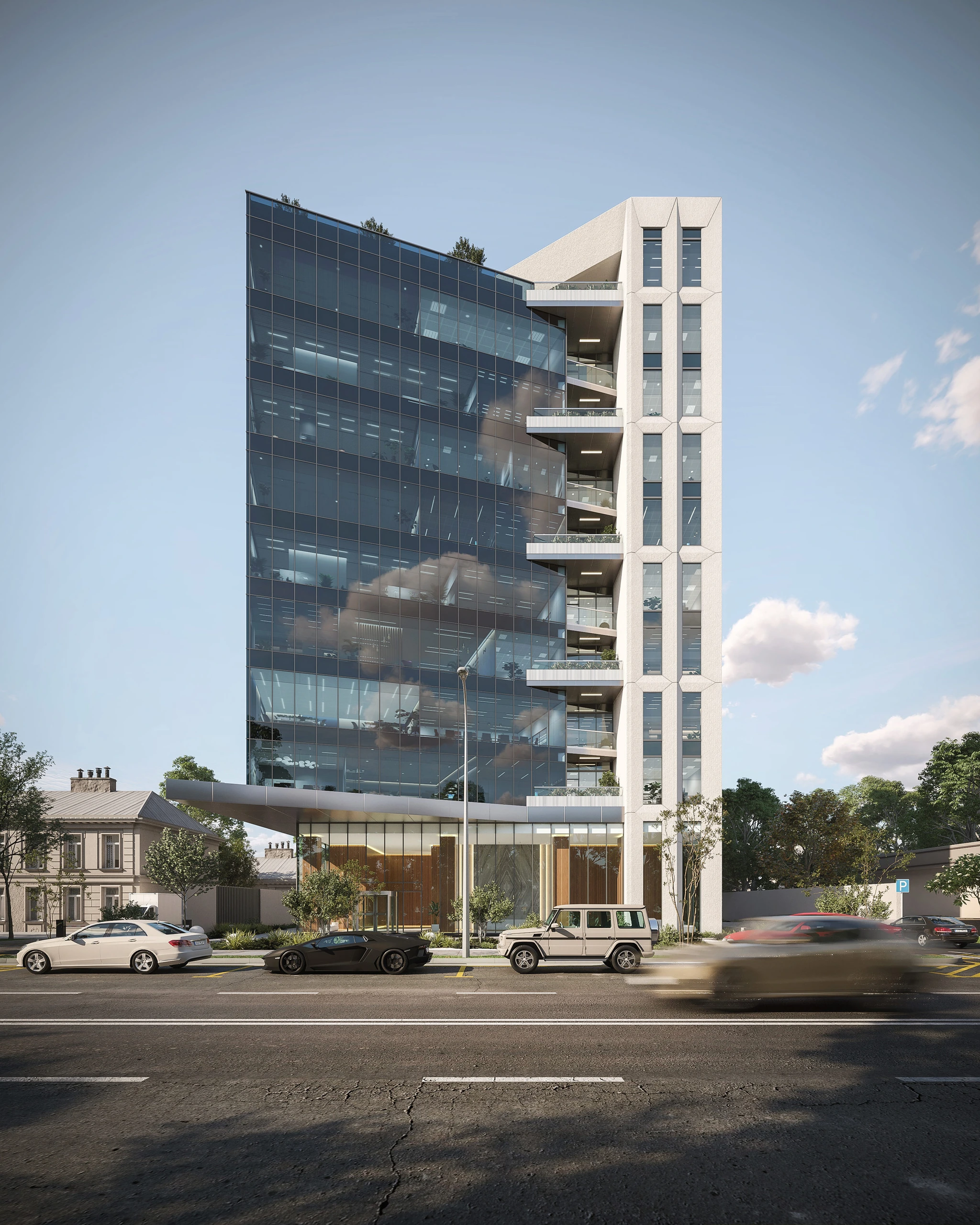“Triangular” Business Center — view 11