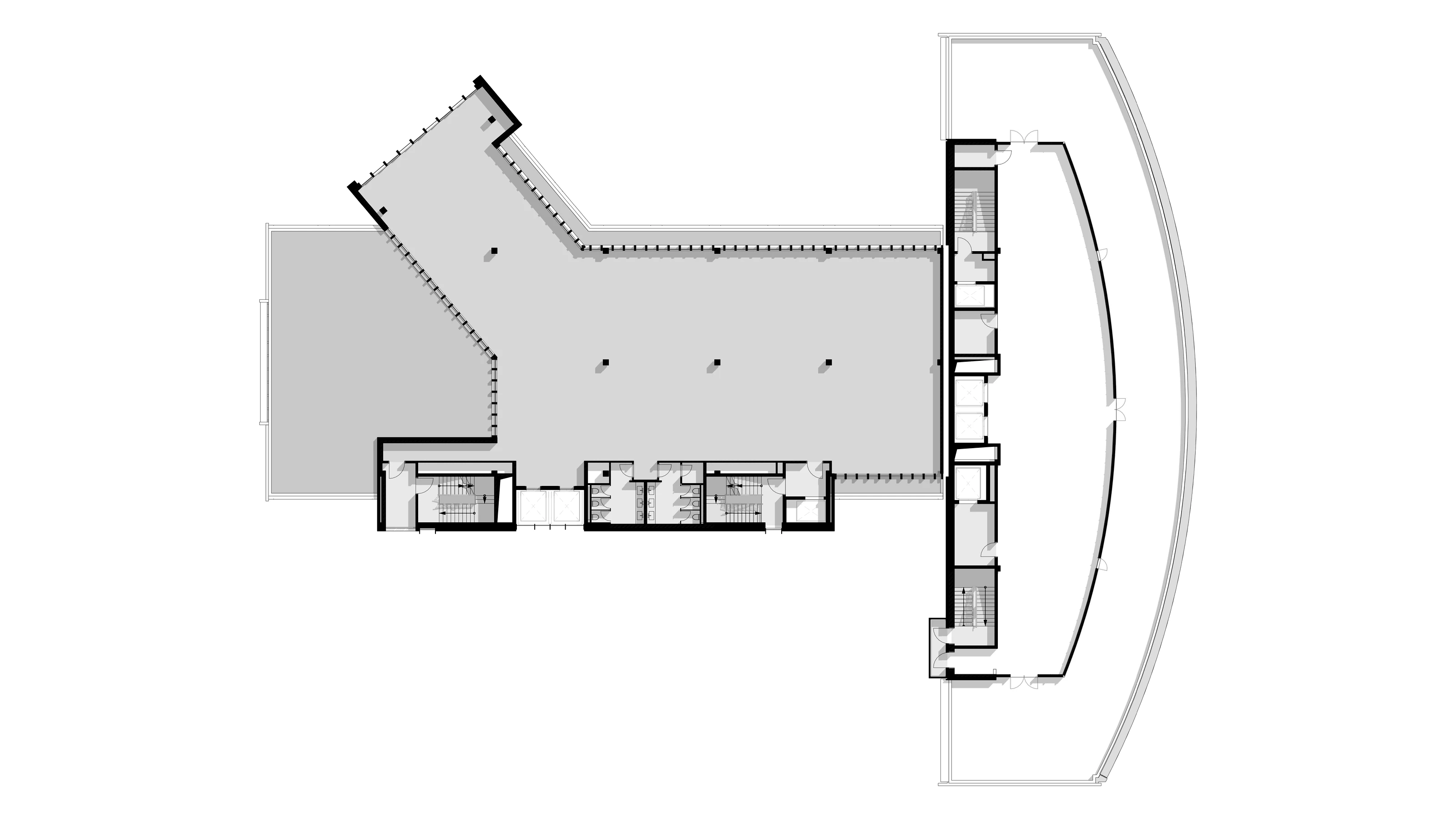 Lumetra Mixed-Use Building - Roof Level Plan