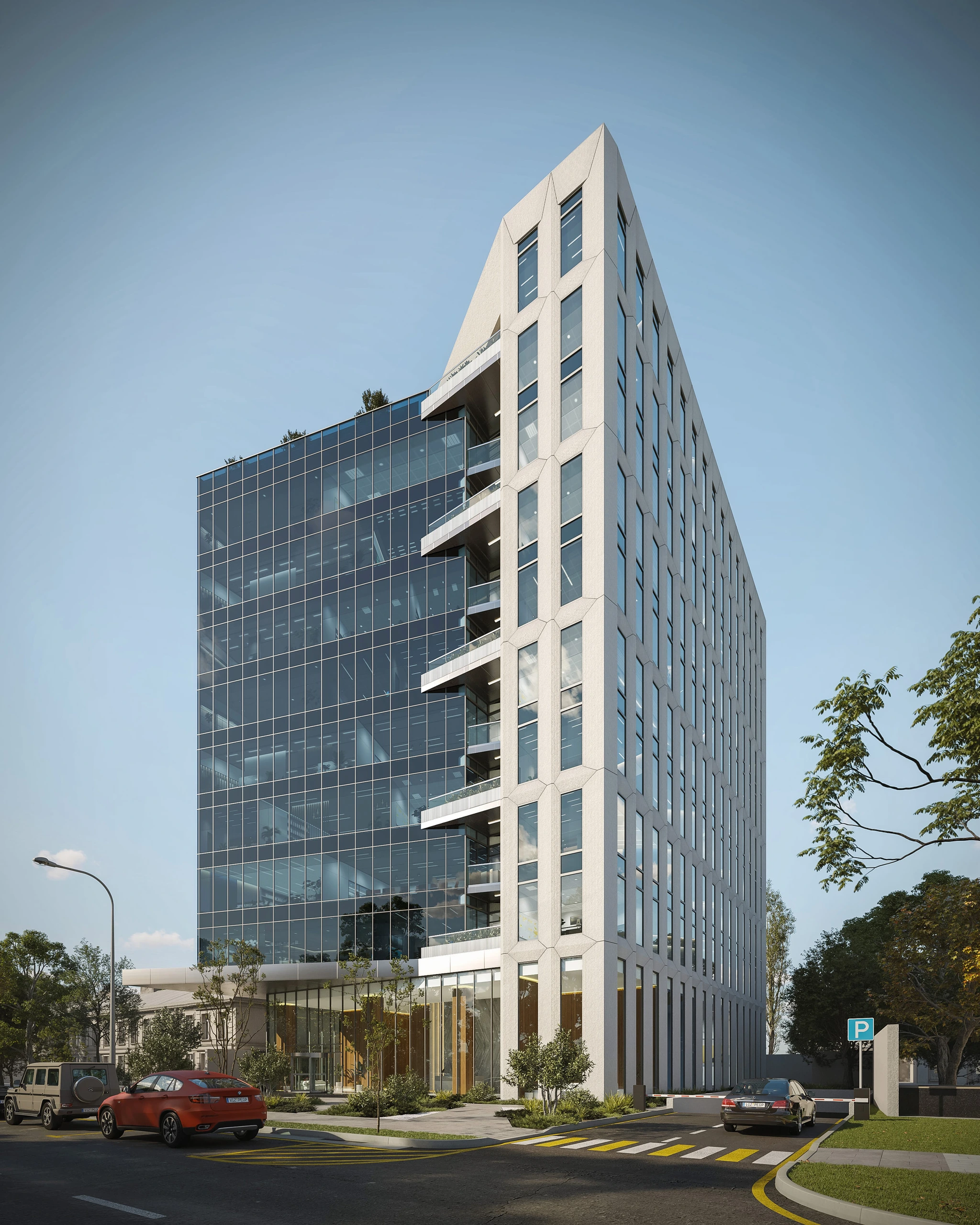 “Triangular” Business Center — view 9