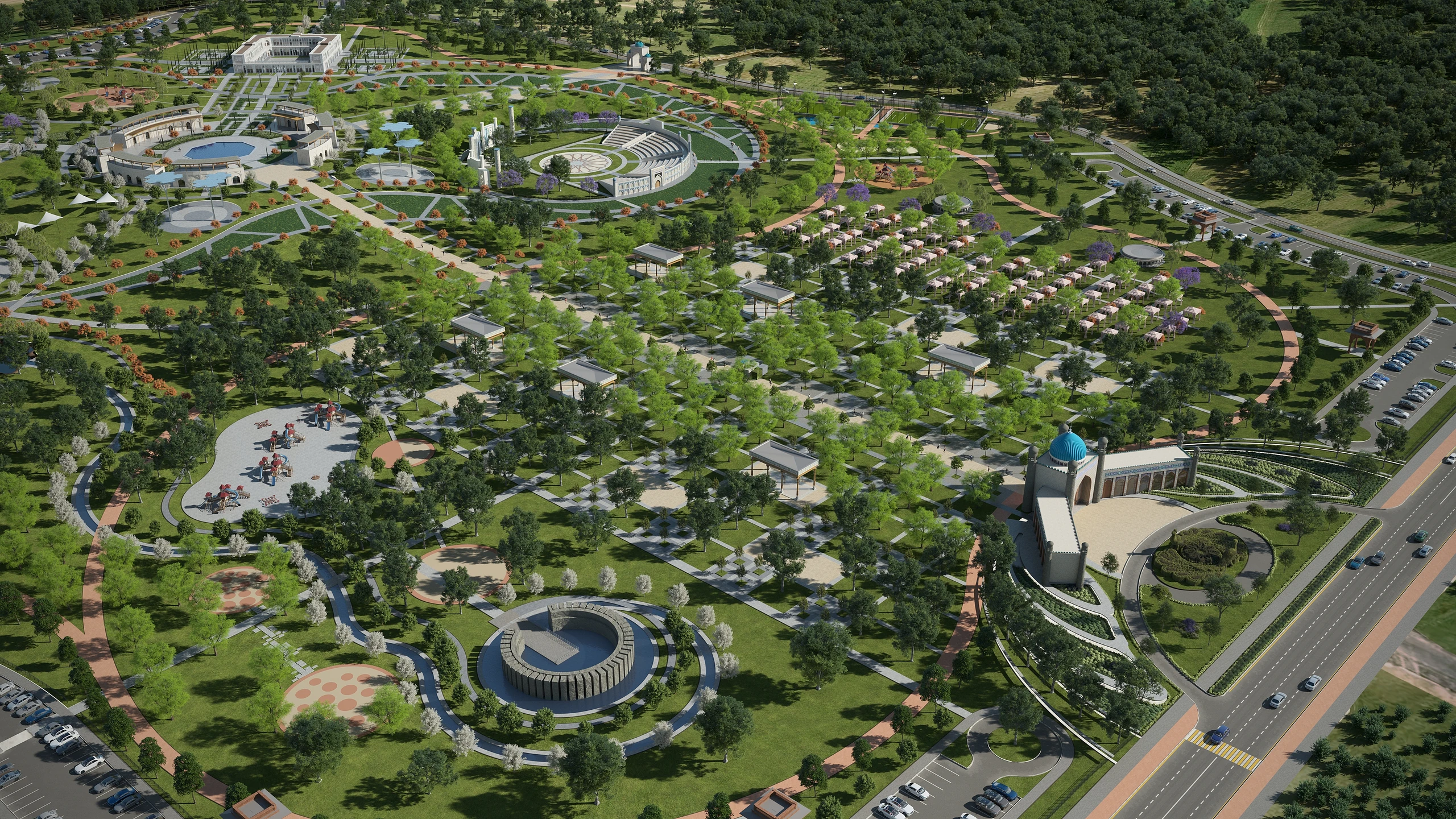 Bobur Park, Andijan - view 4