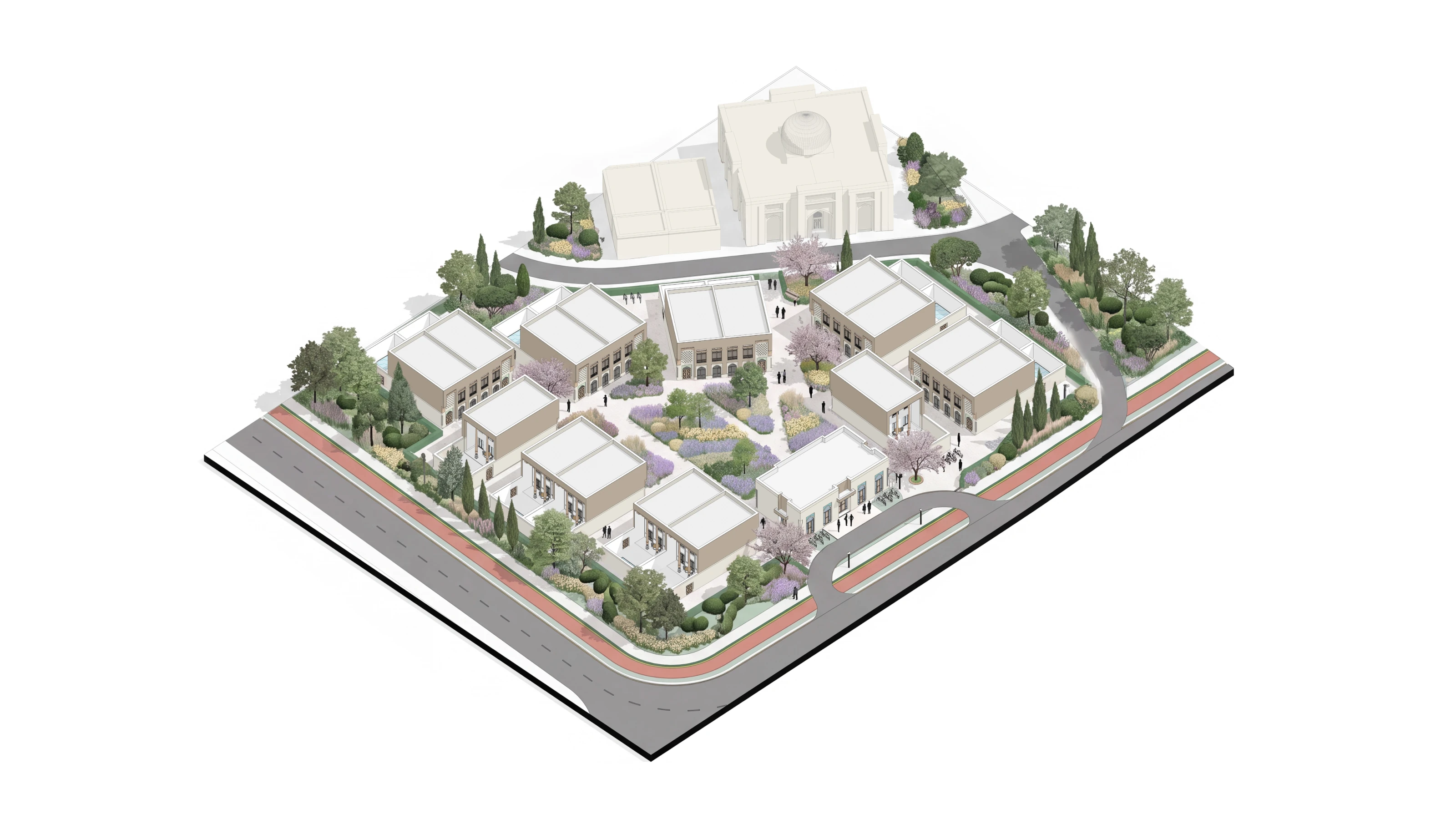 Bukhara Touristic City - Plan 05