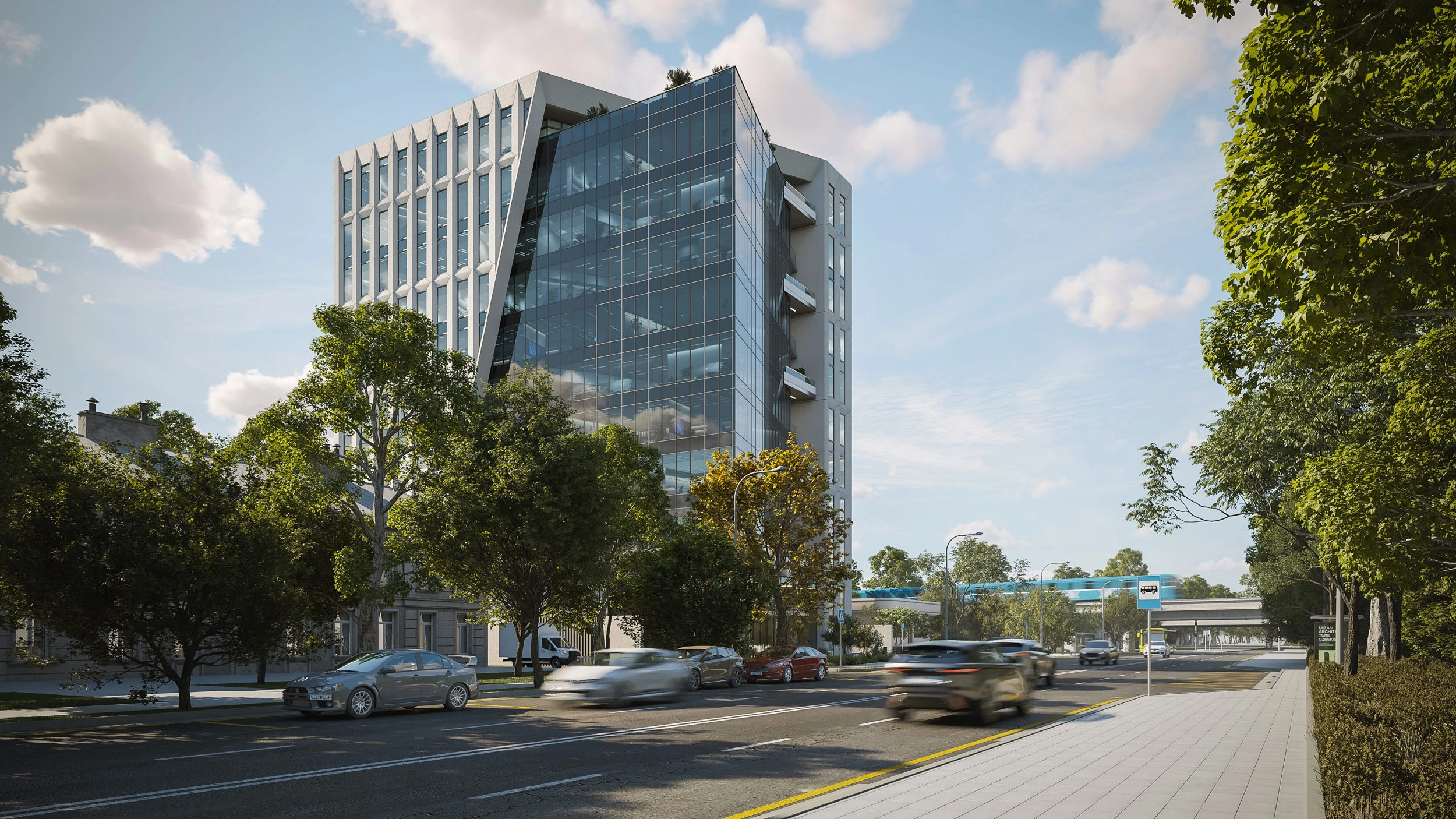 “Triangular” Business Center — view 5