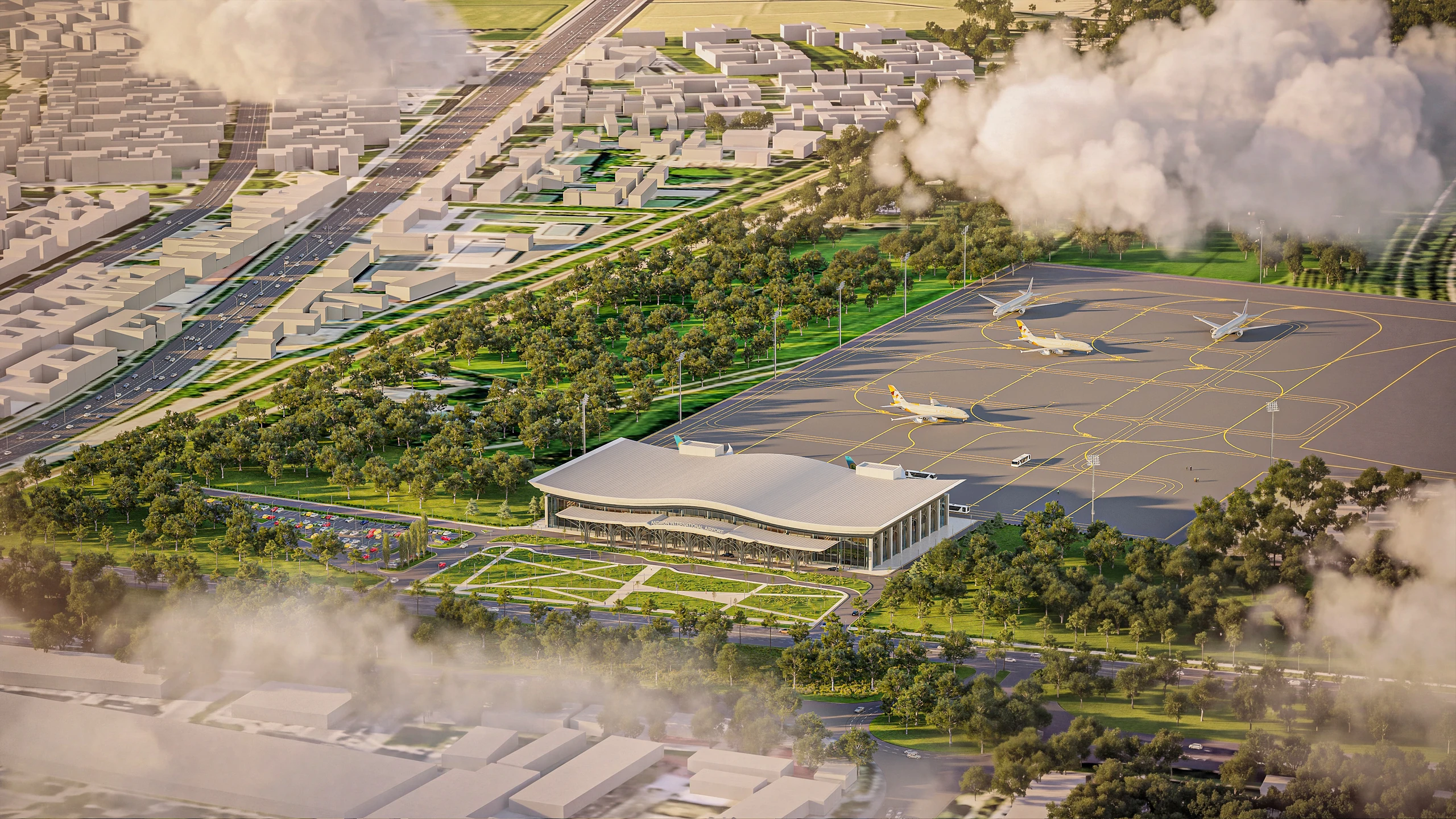 Andijon xalqaro aeroporti - ko‘rinish 10