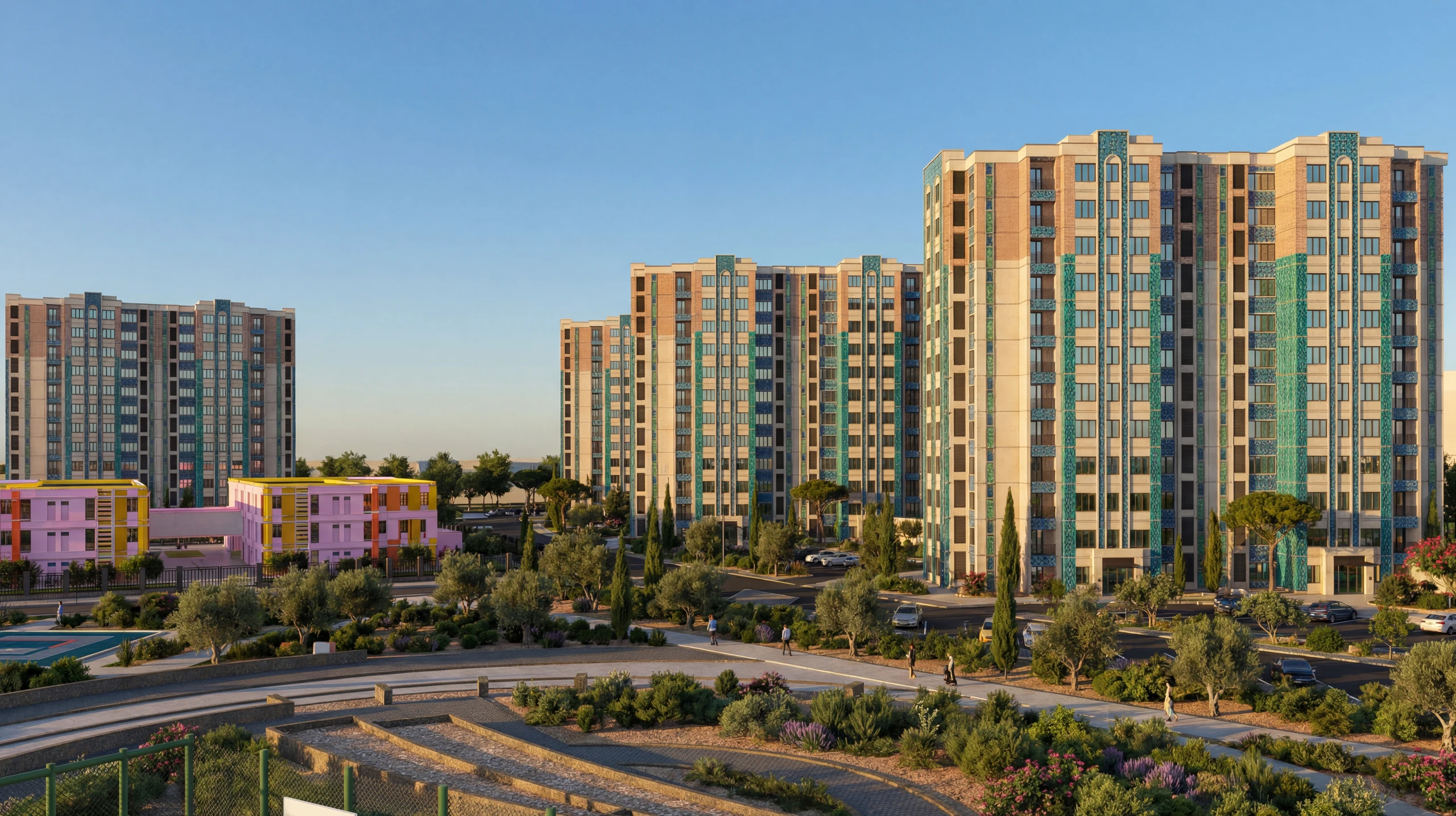 Rafah Residential Complex - view 1