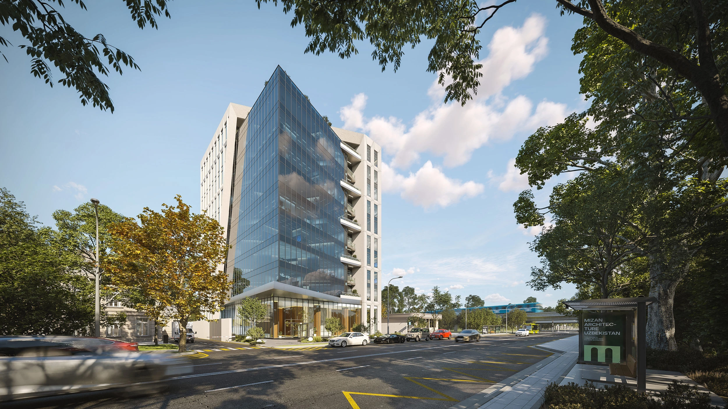 “Triangular” Business Center — view 3