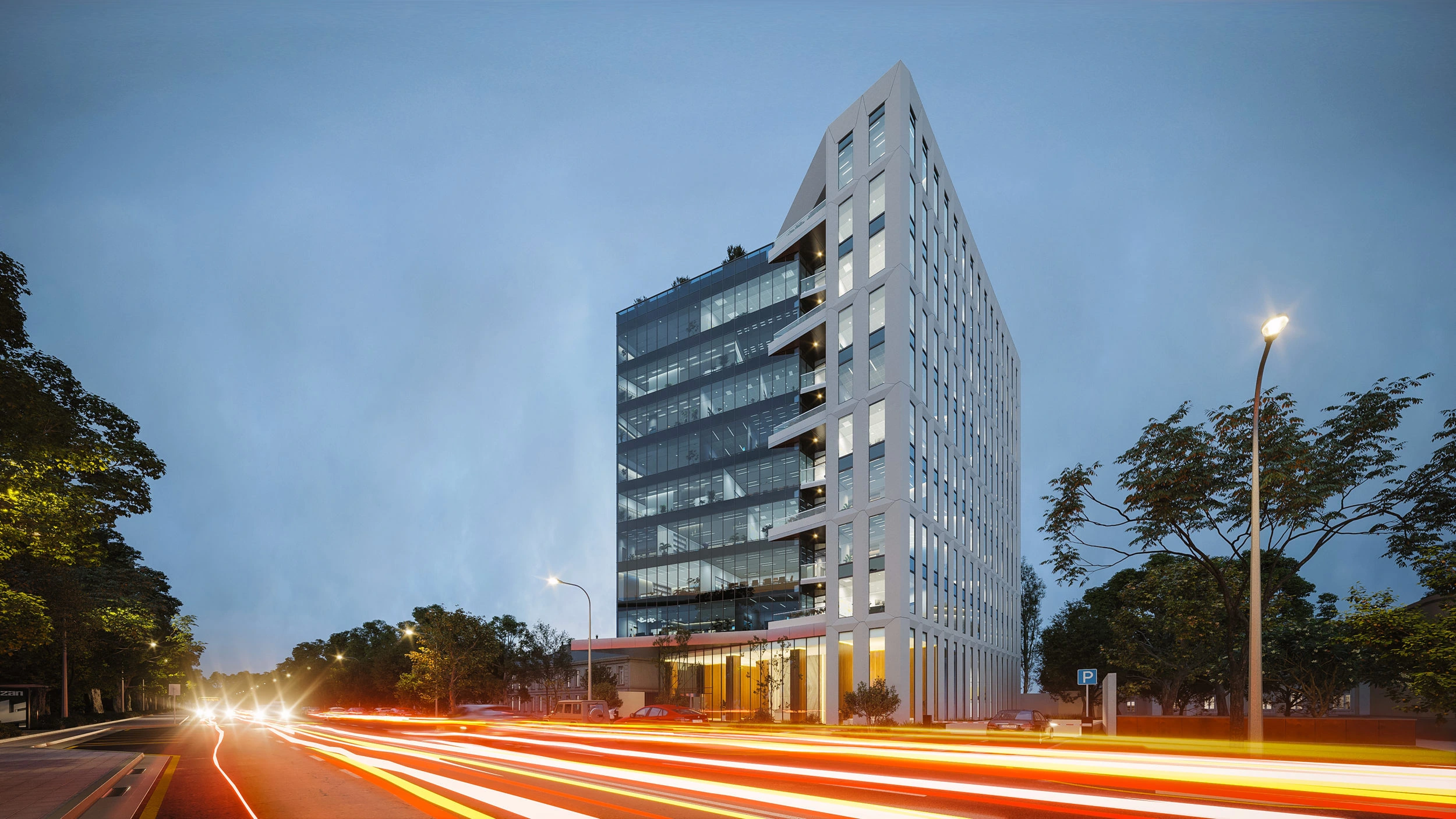 “Triangular” Business Center — view 8