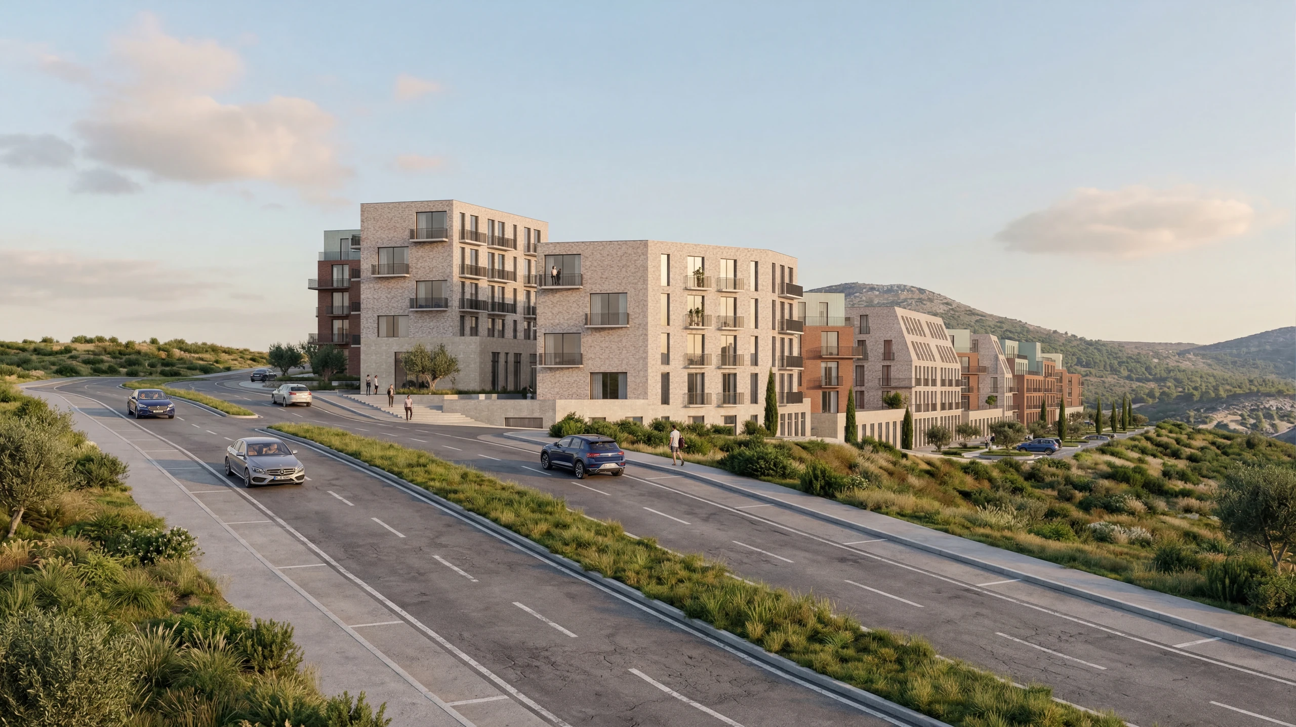 Montenegro Residential Complex - Competition - view 1