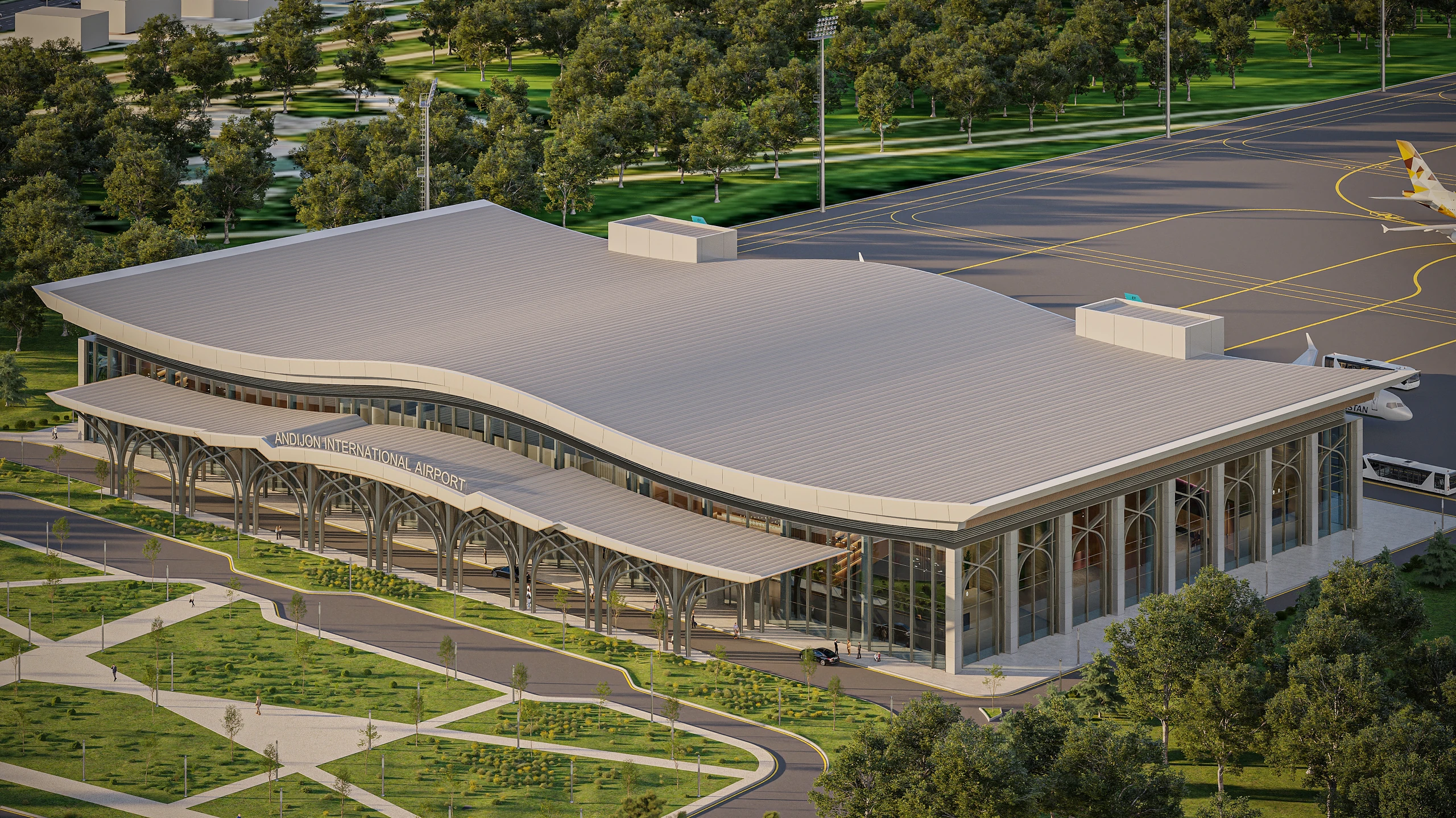 Andijon xalqaro aeroporti - ko‘rinish 9