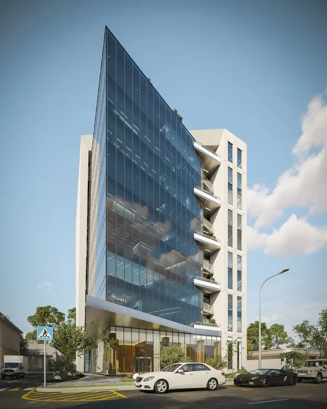 “Triangular” Business Center