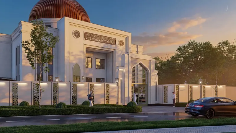 The mosque in Navoi city