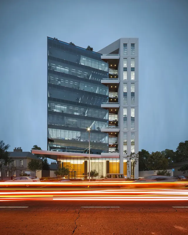 “Triangular” Business Center